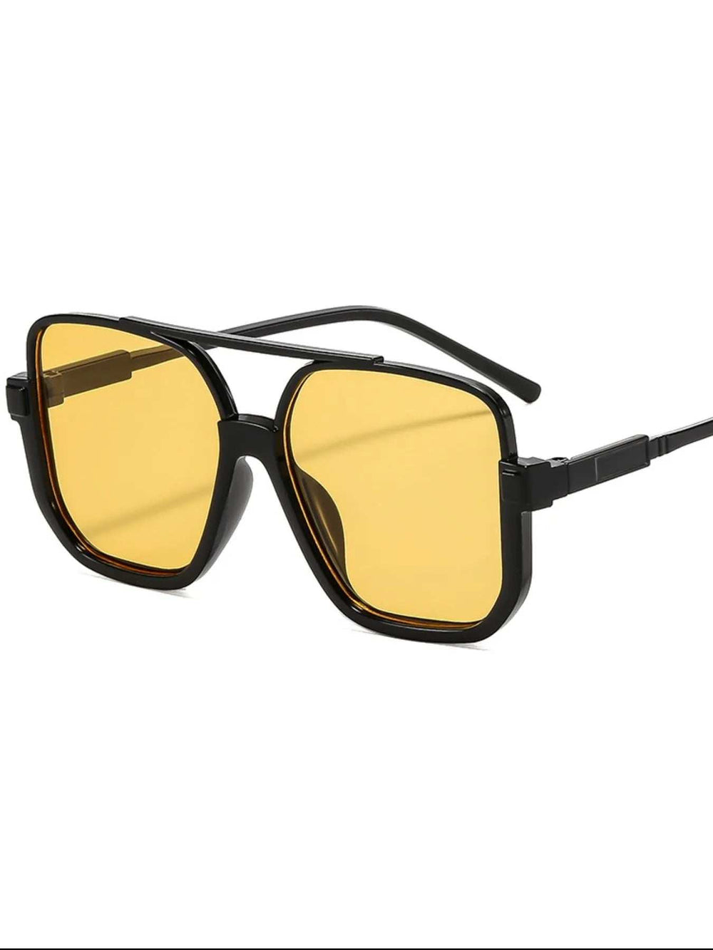 Oversized Square Frame Fashion Sunglasses - Trendsi - Flyclothing LLC