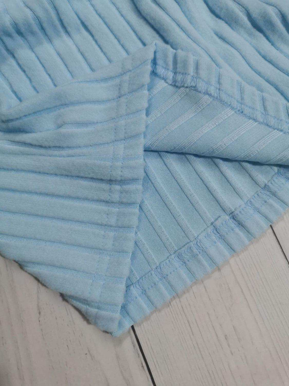 Drawstring Ruched Long Sleeve Ribbed Top - Trendsi - Flyclothing LLC