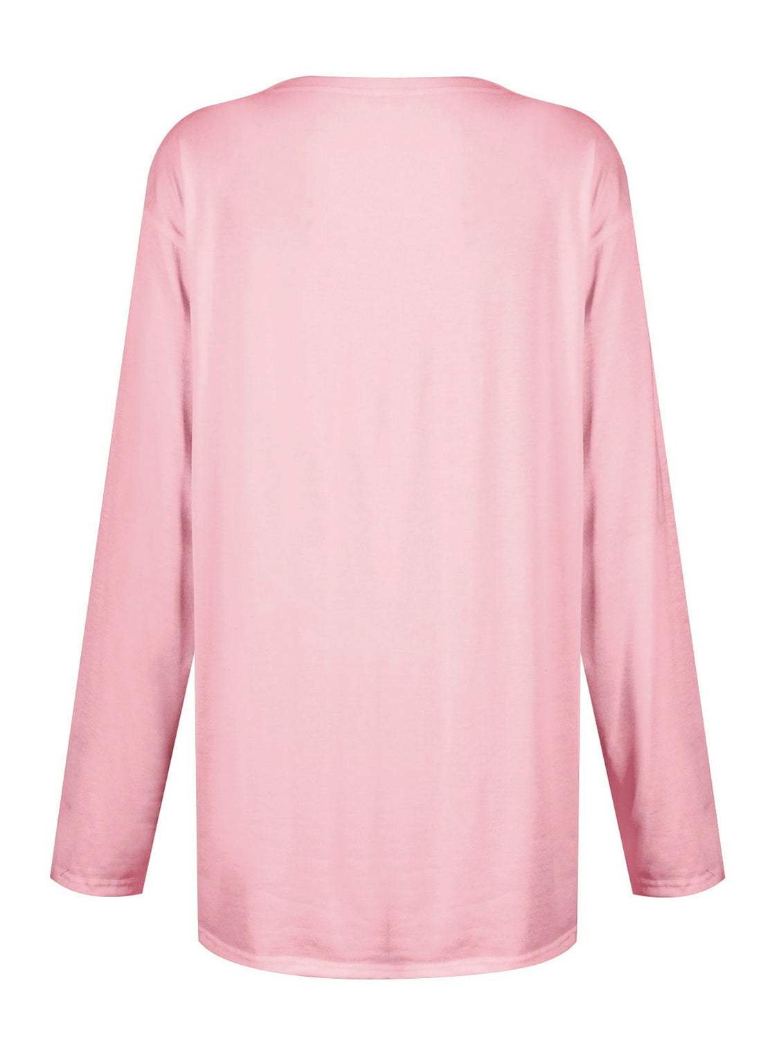 Full Size Pocketed Round Neck Long Sleeve T-Shirt - Trendsi - Flyclothing LLC