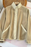 Double Take Snap Down Raglan Sleeve Jacket with Pockets - Trendsi - Flyclothing LLC