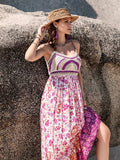 Printed Scoop Neck Cami Dress - Trendsi - Flyclothing LLC