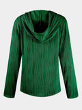 Textured Long Sleeve Hoodie - Trendsi - Flyclothing LLC
