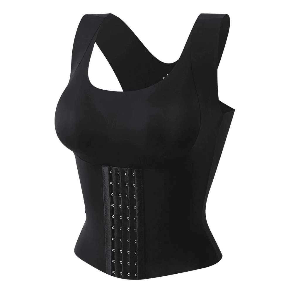 Basic Bae Scoop Neck Shapewear Tank with Removable Paddings - Trendsi - Flyclothing LLC