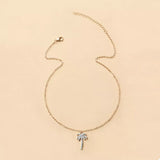 Palm Tree Pendant Necklace - Trendsi - Flyclothing LLC