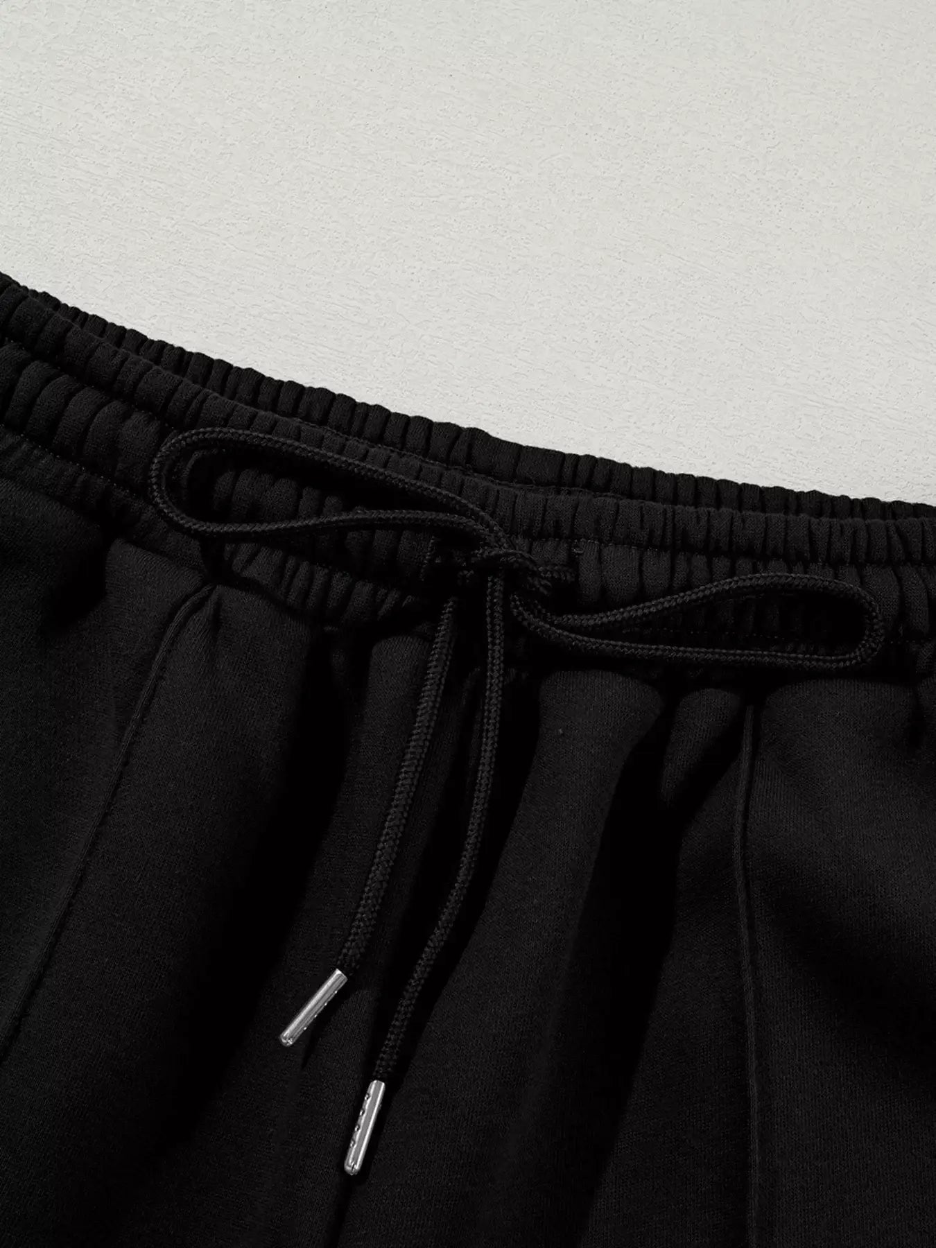 Drop Shoulder Zip Up Jacket and Drawstring Pants Active 2pcs Set - Trendsi - Flyclothing LLC