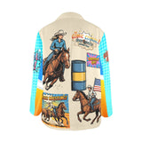 Baha Ranch The Comic Corral Cowgirl Western Rodeo Blazer