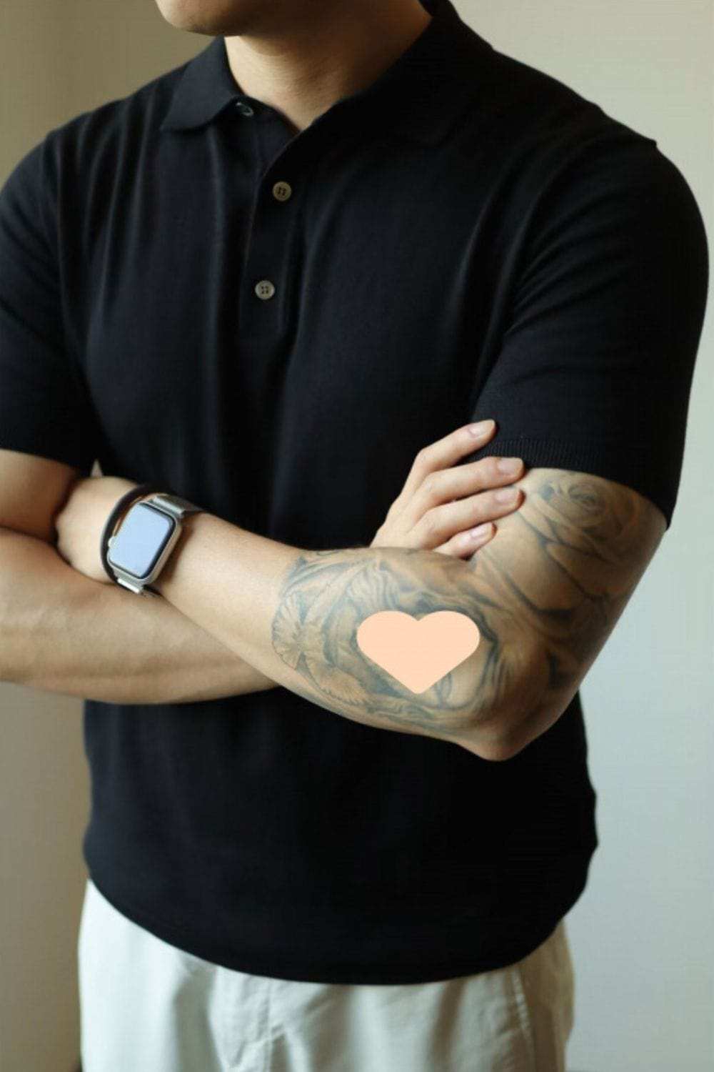 Men's Plus Size Button Detail Short Sleeve Polo - Trendsi - Flyclothing LLC