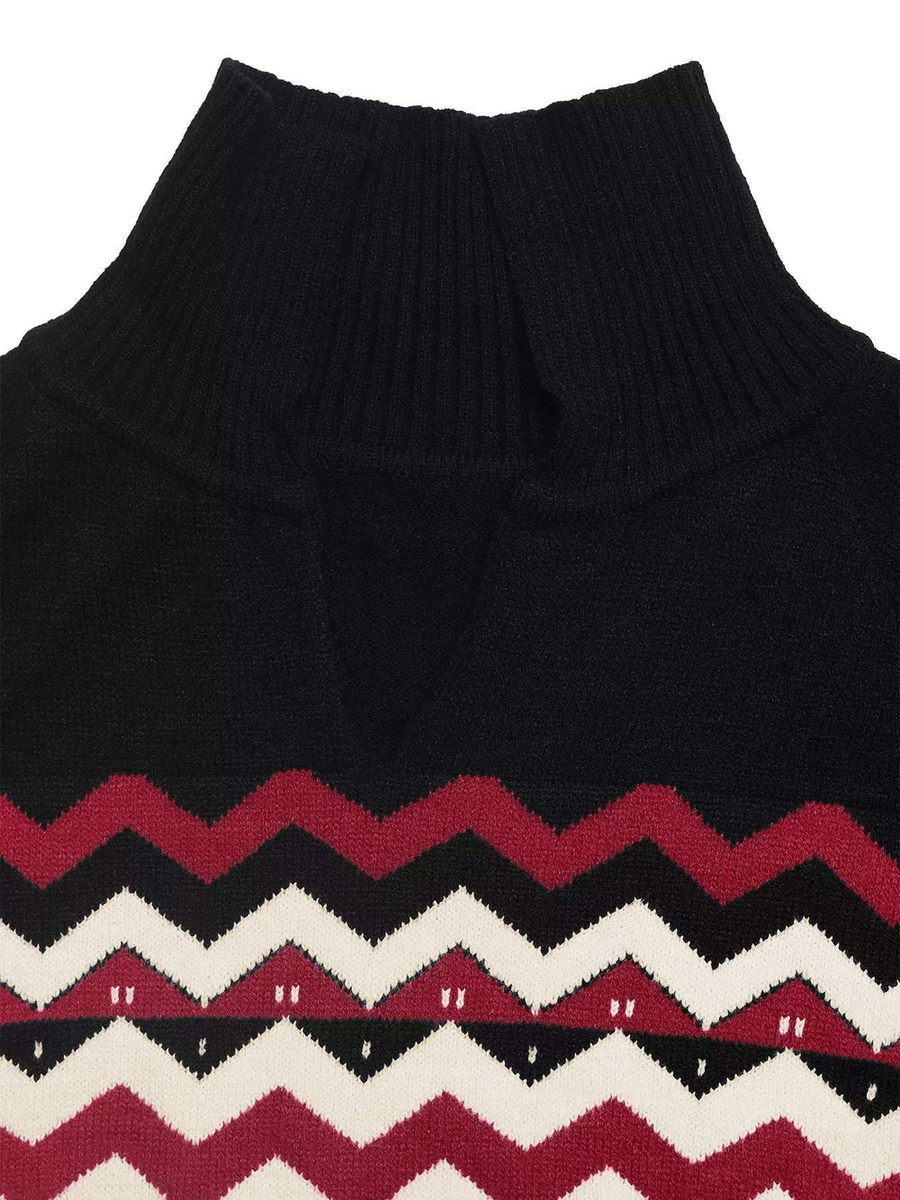 Chevron Pattern Long Sleeve Sweater - Trendsi - Flyclothing LLC