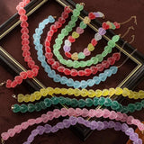 Colorful Resin Heart Necklace - Trendsi - Flyclothing LLC