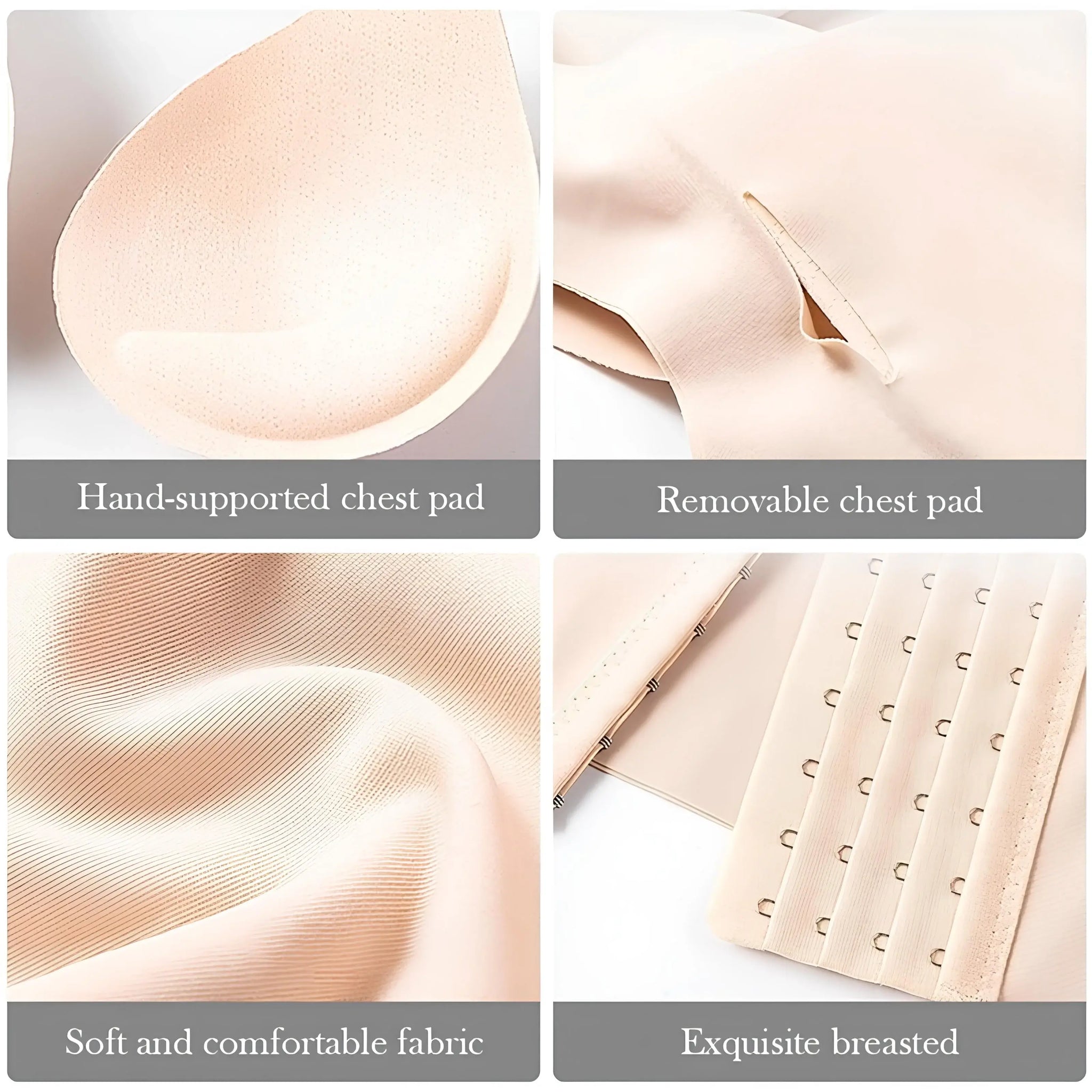 Basic Bae Scoop Neck Shapewear Tank with Removable Paddings - ShopBasicbae - Flyclothing LLC