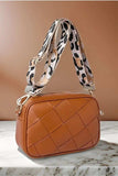 Zenana Cassette Woven Crossbody Bag - Trendsi - Flyclothing LLC