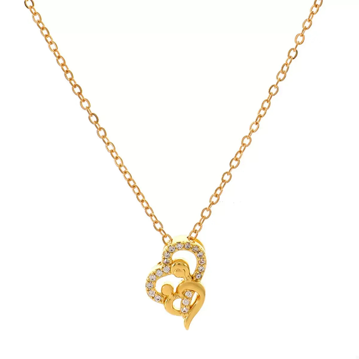 18K Gold-Plated Pendant Necklace - Trendsi - Flyclothing LLC