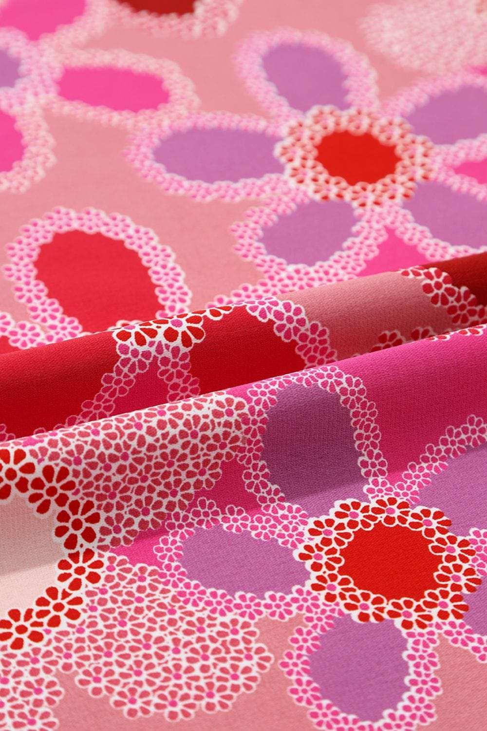 Embroidered Detail Floral Ruffle Cap Sleeve Blouse - Trendsi - Flyclothing LLC