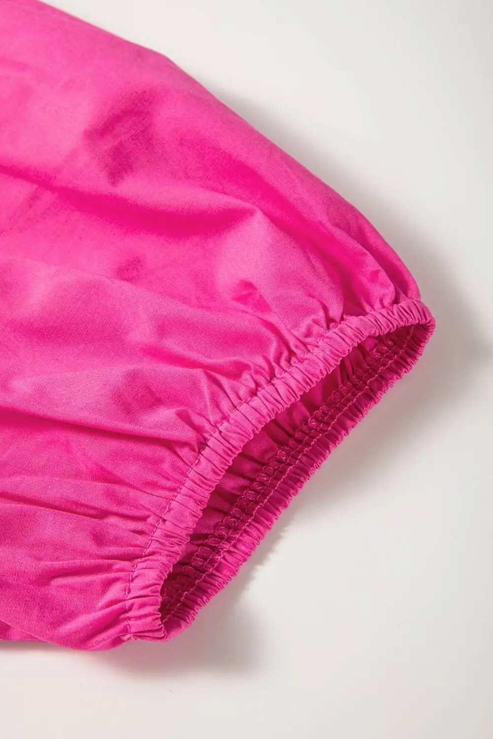 Puff Sleeve Tie Front High Waist Mini Dress - Trendsi - Flyclothing LLC