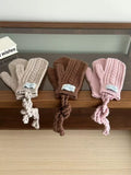 Cable Knit Warm Gloves - Trendsi - Flyclothing LLC