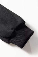 Striped Detail Crewneck Pullover Elastic Sweatpants 2pcs Outfit - Trendsi - Flyclothing LLC