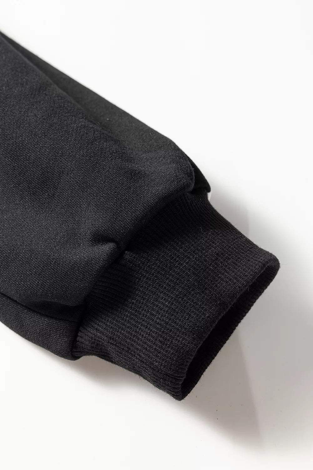 Striped Detail Crewneck Pullover Elastic Sweatpants 2pcs Outfit - Trendsi - Flyclothing LLC