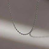 Titanium Steel Beaded Necklace - Trendsi - Flyclothing LLC
