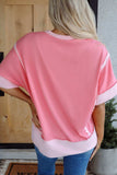 Sequined Easter Egg Short Sleeve T-Shirt - Trendsi - Flyclothing LLC