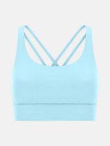 Crisscross Scoop Neck Active Tank - Trendsi - Flyclothing LLC