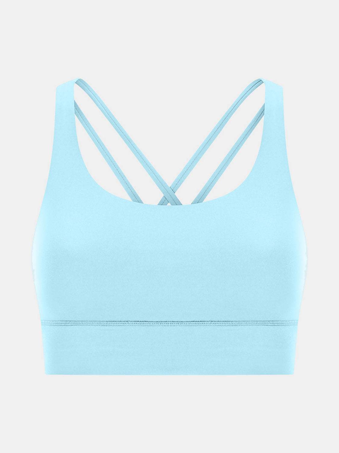 Crisscross Scoop Neck Active Tank - Trendsi - Flyclothing LLC