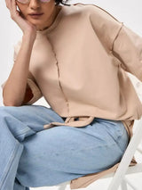 Round Neck Half Sleeve T-Shirt - Trendsi - Flyclothing LLC