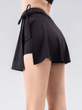High Waist Active Skort with Pockets - Trendsi - Flyclothing LLC