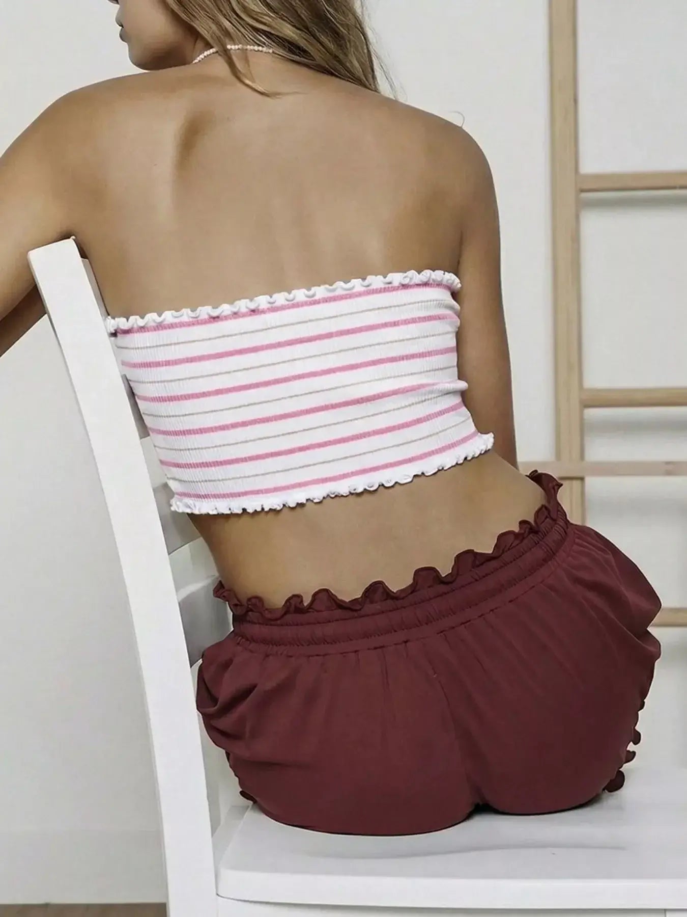 Striped Tube Top - Trendsi - Flyclothing LLC