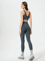 Millennia Wide Waistband Active Leggings - Trendsi - Flyclothing LLC