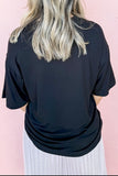 Graphic Round Neck Short Sleeve T-Shirt - Trendsi