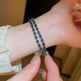 Alloy Zircon Bracelet - Trendsi - Flyclothing LLC