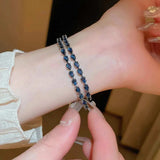 Alloy Zircon Bracelet - Trendsi - Flyclothing LLC