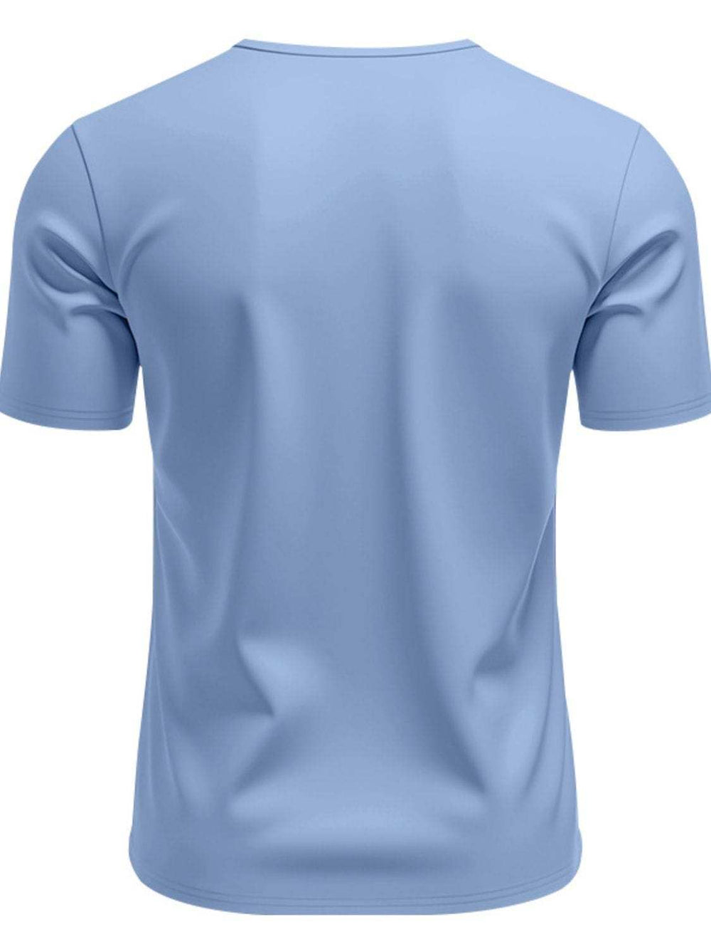 Men's Full Size Short Sleeve T-Shirt Plus Size - Trendsi - Flyclothing LLC