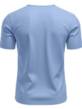 Men's Full Size Short Sleeve T-Shirt Plus Size - Trendsi