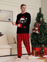 Full Size Matching Family Christmas Pajamas Set with Festive Graphic Plus Size - Trendsi - Flyclothing LLC