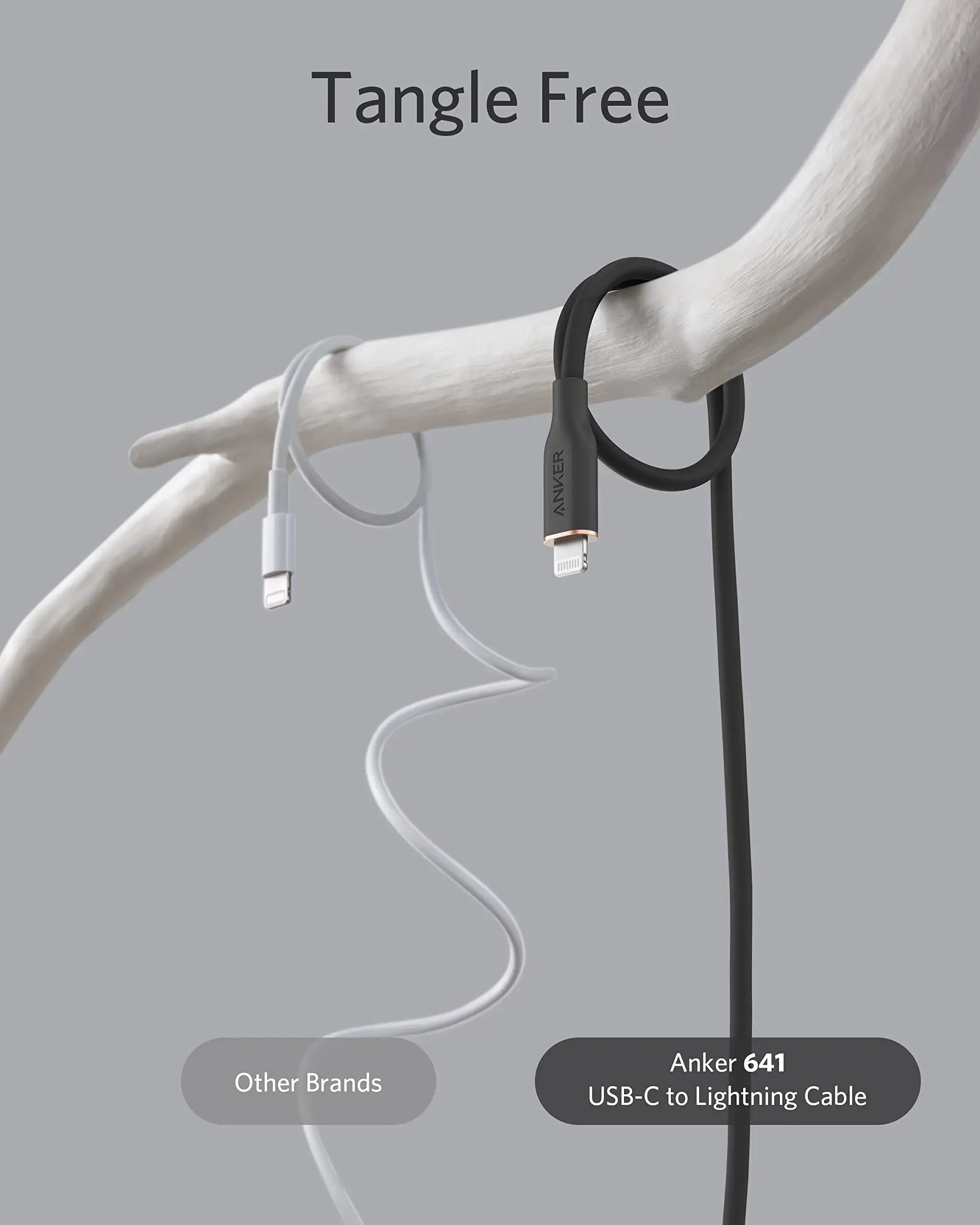 Anker <b>641</b> USB-C to Lightning Cable (Flow, Silicone) - Anker - Flyclothing LLC