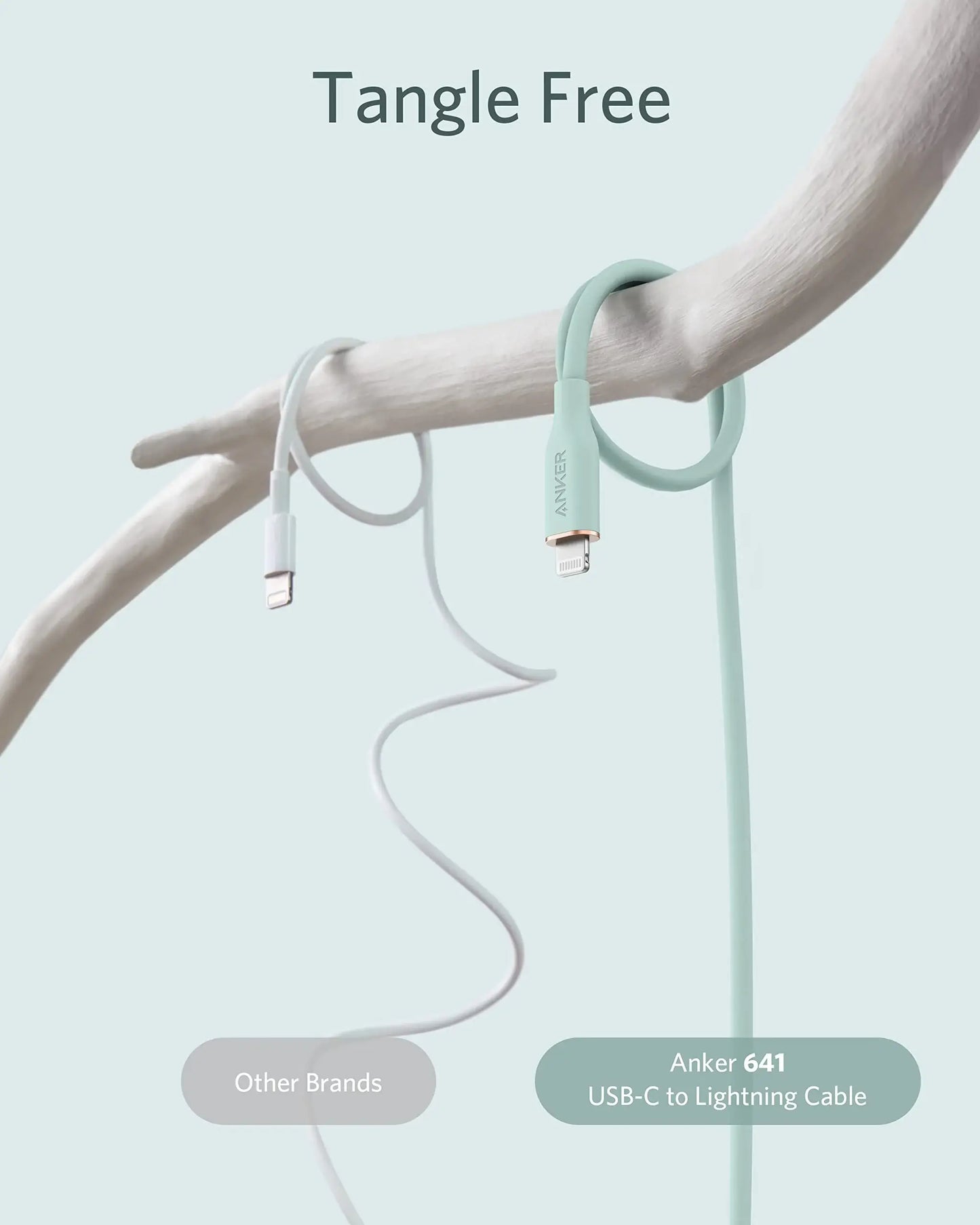 Anker <b>641</b> USB-C to Lightning Cable (Flow, Silicone) - Anker - Flyclothing LLC