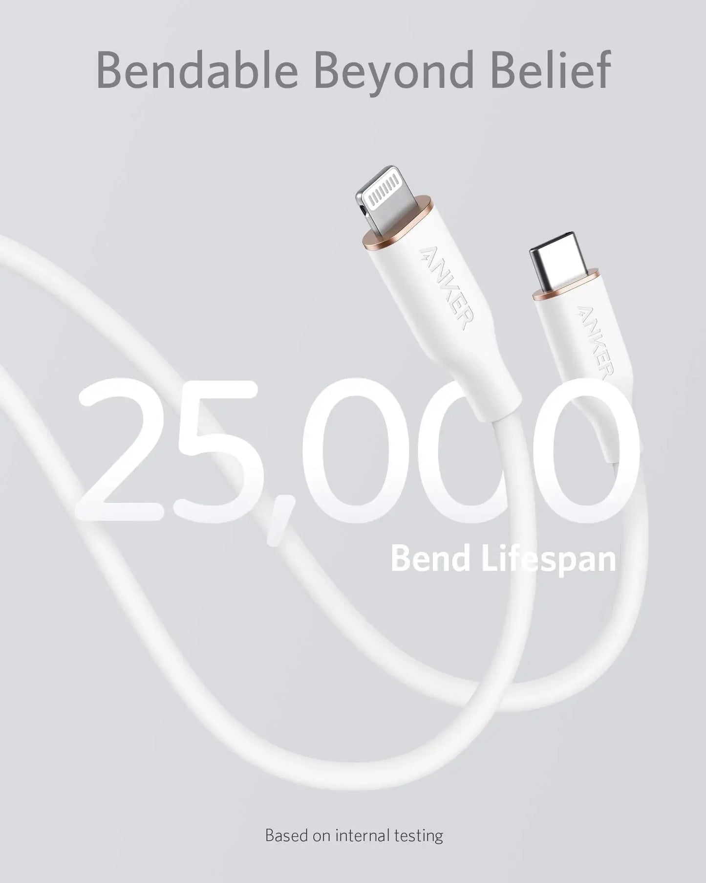 Anker <b>641</b> USB-C to Lightning Cable (Flow, Silicone) - Anker - Flyclothing LLC