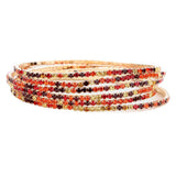 6pcs Crystal Rhinestone Stretch Layered Bracelets - Madeline Love - Flyclothing LLC