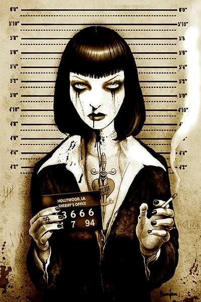 Black Market Art Company Mrs Wallace Print - Black Market Art Company - Flyclothing LLC