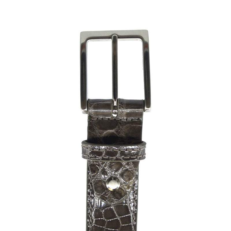 70-100-TPE ALLIGATOR Belt, Taupe - Zelli Italia - Flyclothing LLC