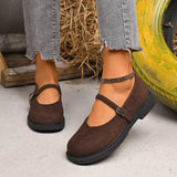 Round Toe Slip-Ons - Trendsi - Flyclothing LLC