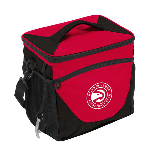 Atlanta Hawks 24 Can Cooler - Logo Brands - Flyclothing LLC