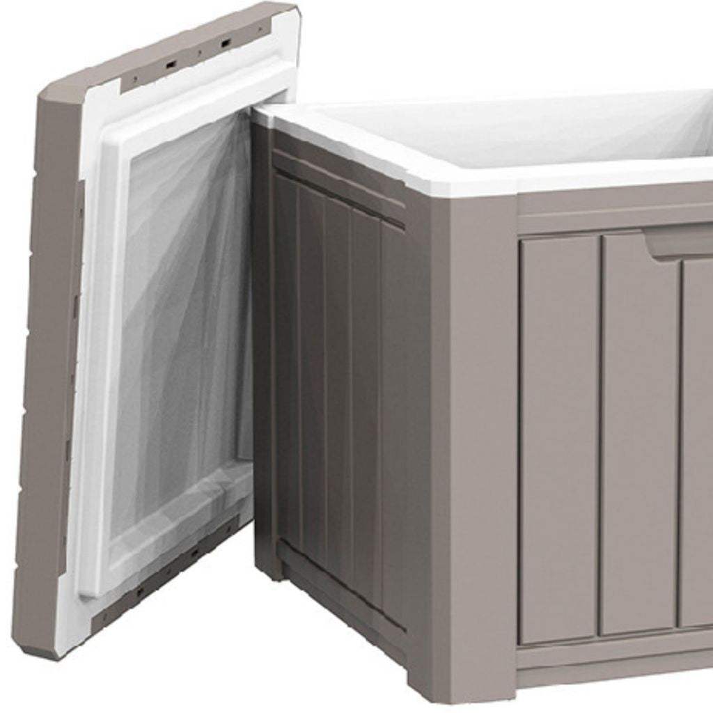 16" Light Brown Heavy Duty Plastic Garden Accents Accessories - HomeRoots - Flyclothing LLC