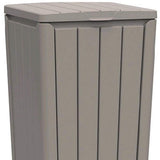 31" Light Brown Heavy Duty Plastic Garden Accents Accessories - HomeRoots - Flyclothing LLC