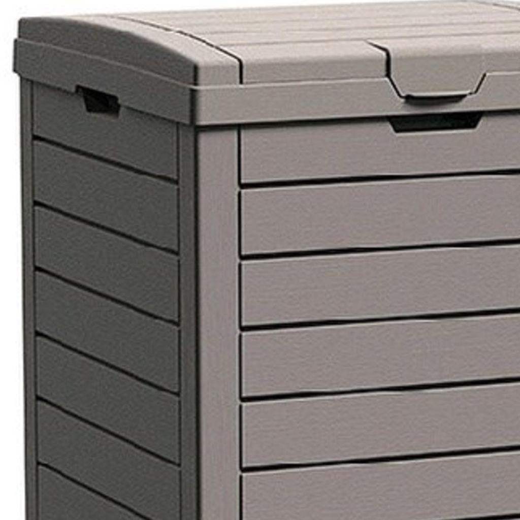34" Light Brown Heavy Duty Plastic Garden Accents Accessories - HomeRoots - Flyclothing LLC