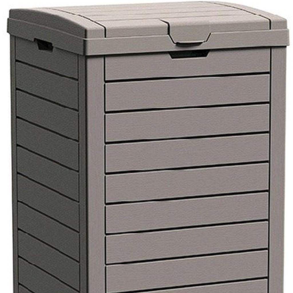 34" Light Brown Heavy Duty Plastic Garden Accents Accessories - HomeRoots - Flyclothing LLC