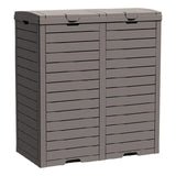 34" Light Brown Heavy Duty Plastic Garden Accents Accessories - HomeRoots - Flyclothing LLC