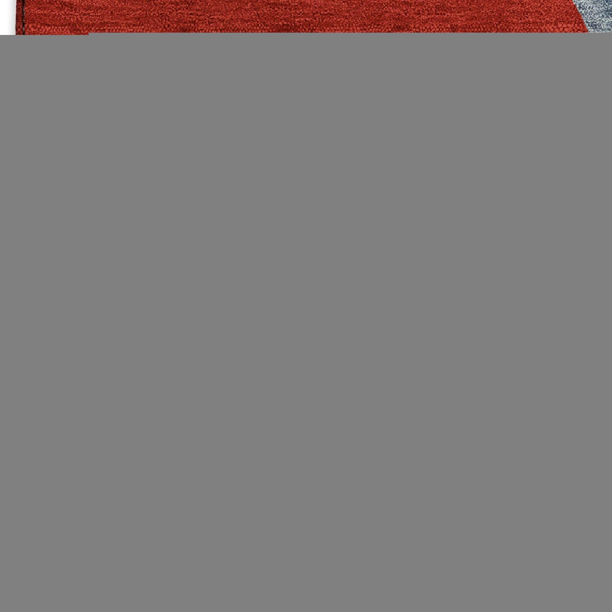 8' X 10' Red And White Christmas Snowmen Washable Area Rug With UV Protection - HomeRoots - Flyclothing LLC