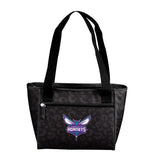 Charlotte Hornets Leopard Print 16 Can Cooler Tote - Logo Brands - Flyclothing LLC
